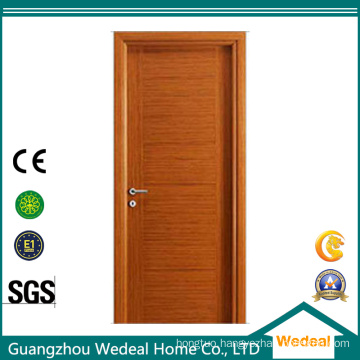 Natural Oak Veneer Interior Flush Door for Hotel Project